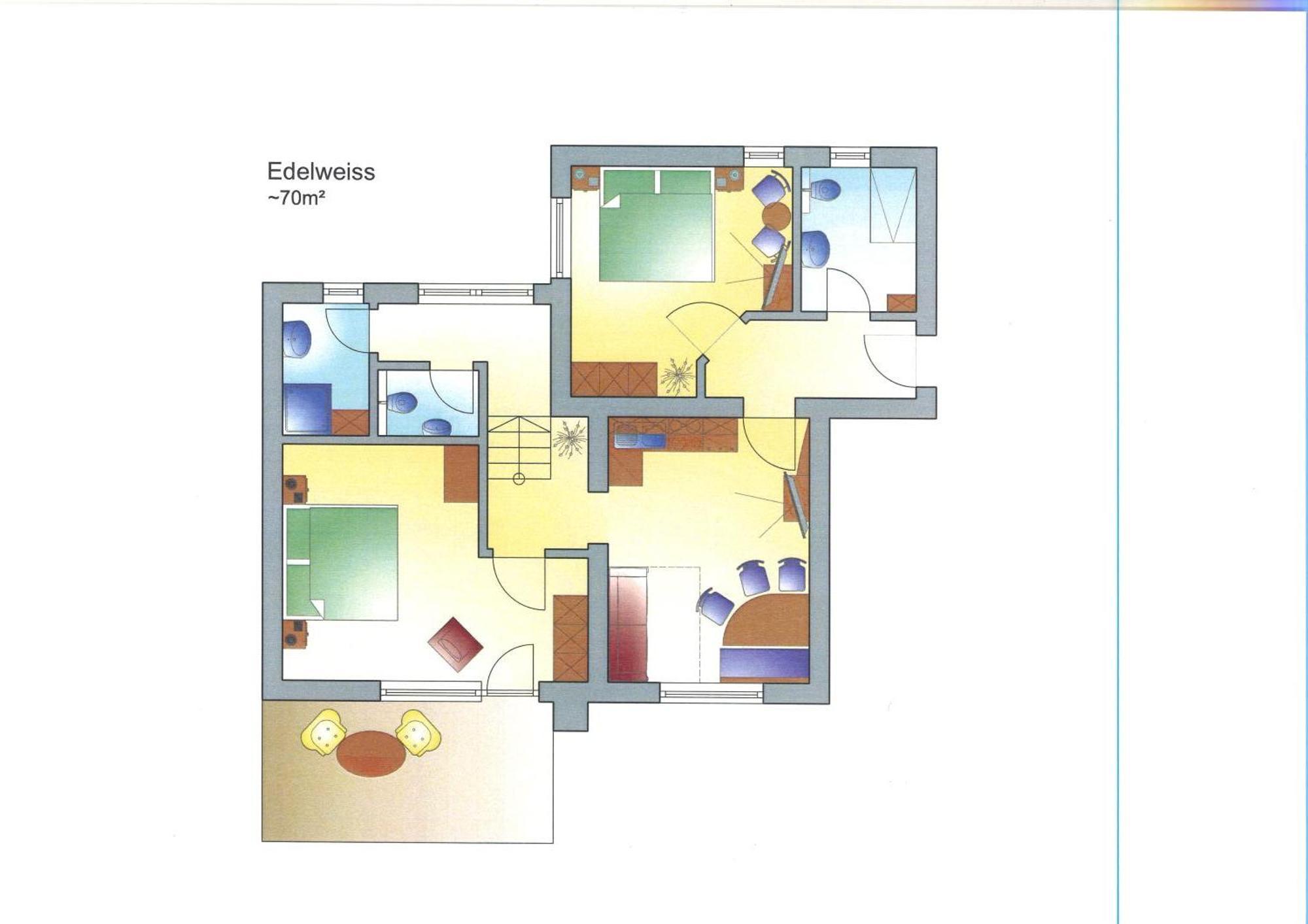 Das Edelweiss - Apartment Kuprian Ried im Oberinntal Kültér fotó